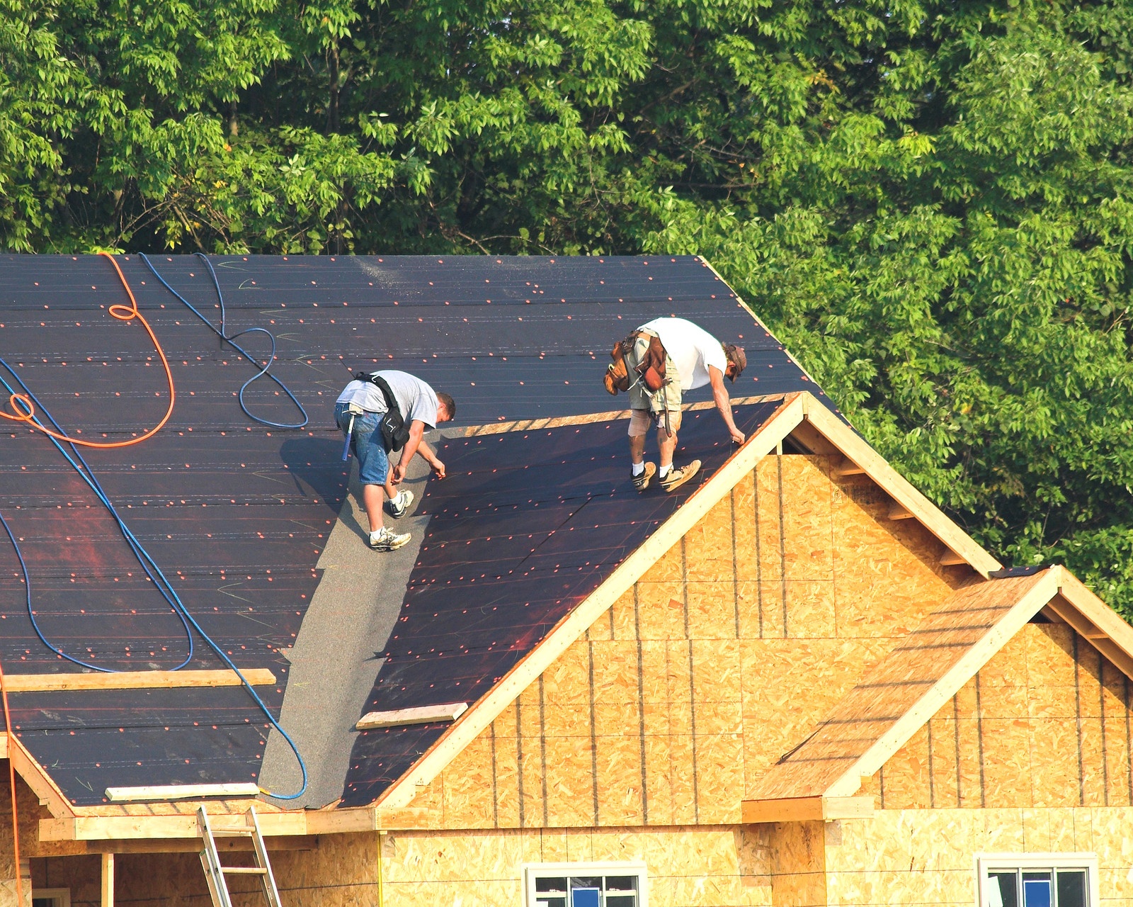 New-Roof-Installation | Morgan Exteriors - Stucco To Siding